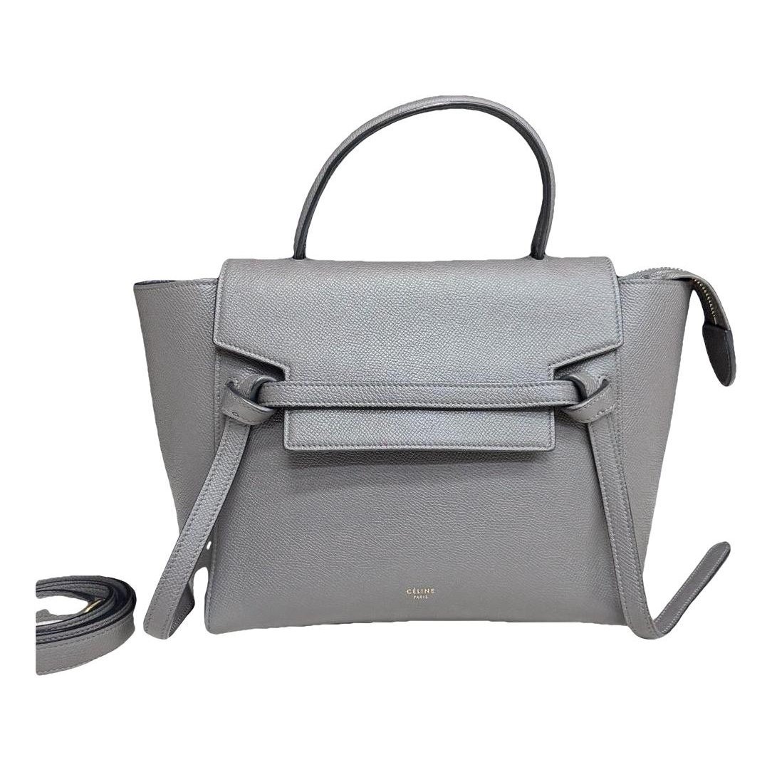 Belt leather handbag