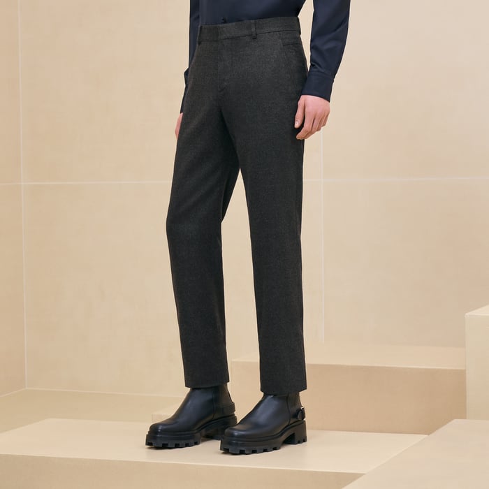 Anthracite Saint Germain Fitted Pants