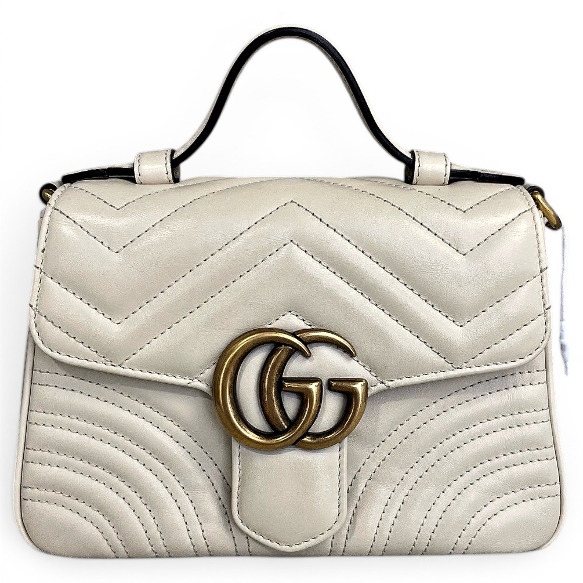 GG Marmont Flap leather handbag