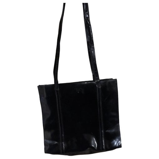 Patent leather tote