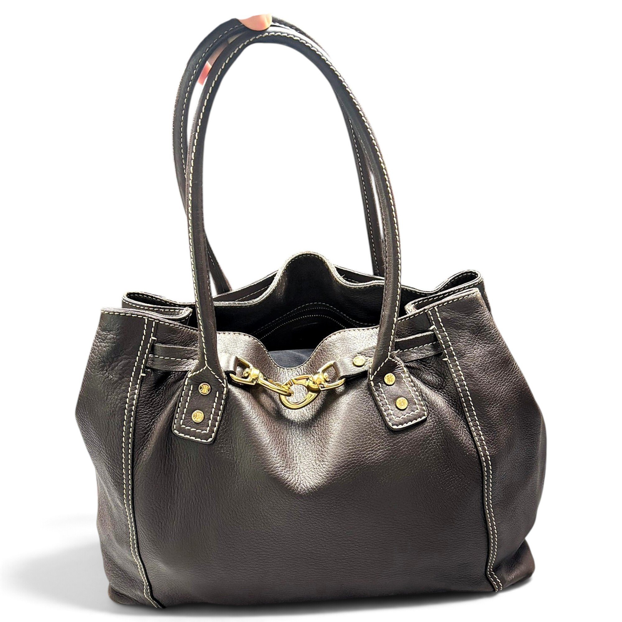 Anita leather handbag
