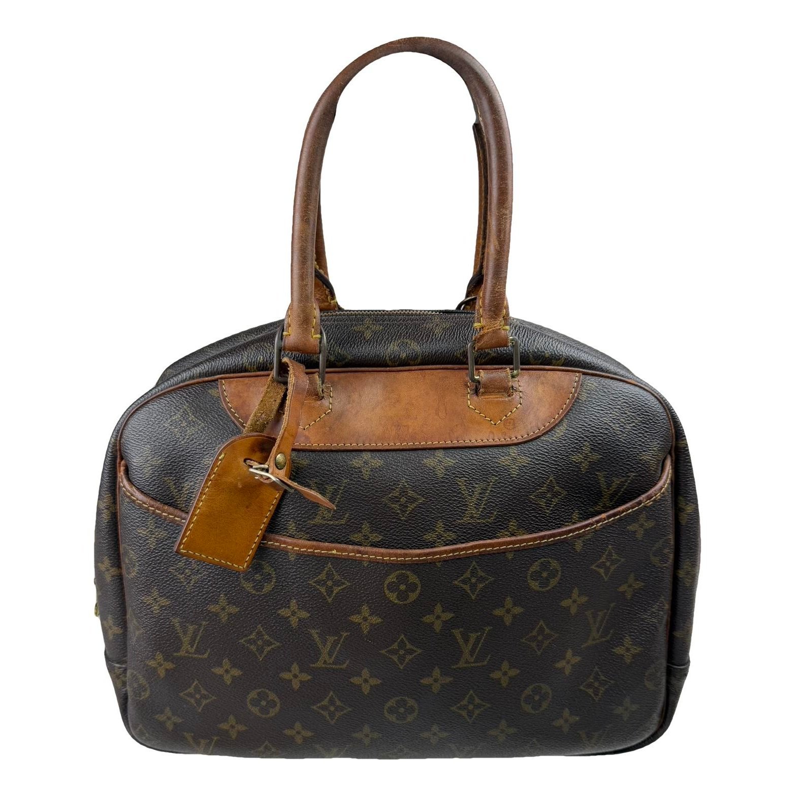 Deauville leather handbag