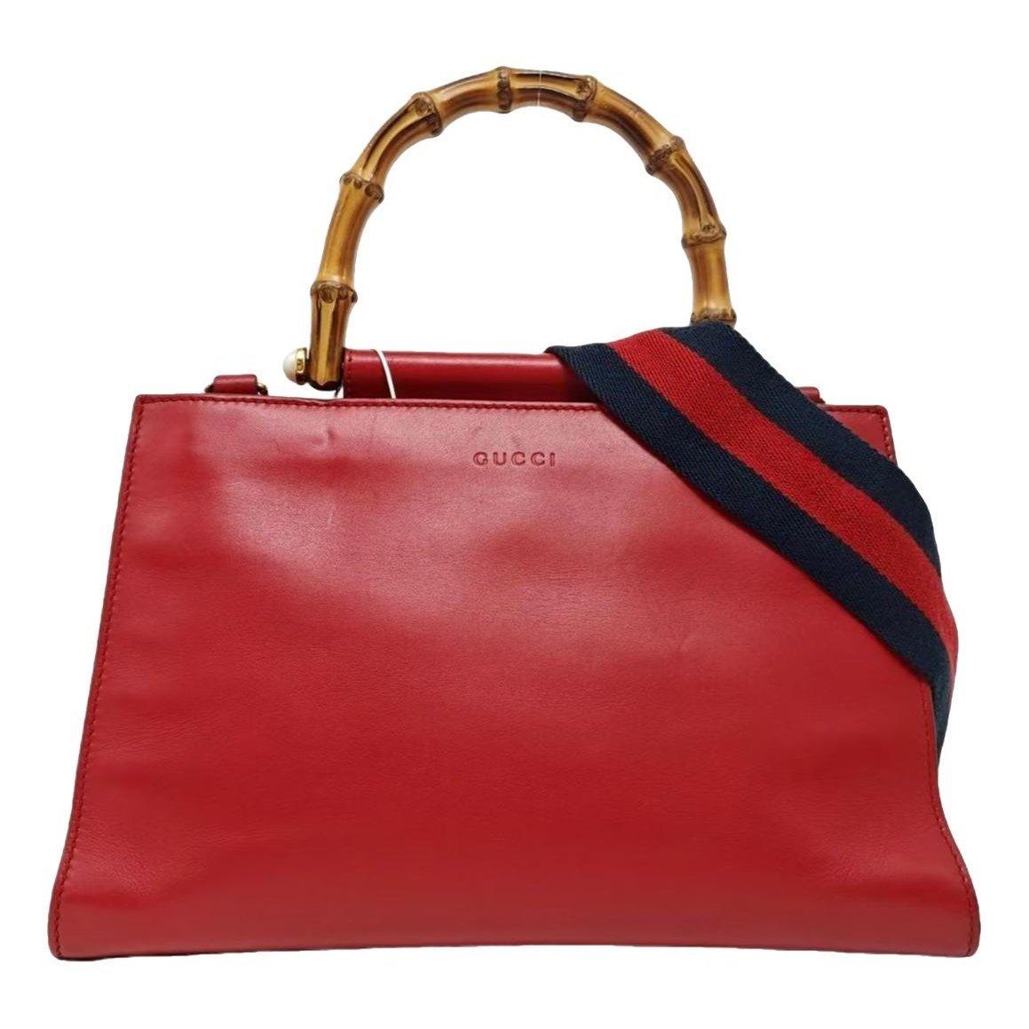 Nymphaea leather handbag