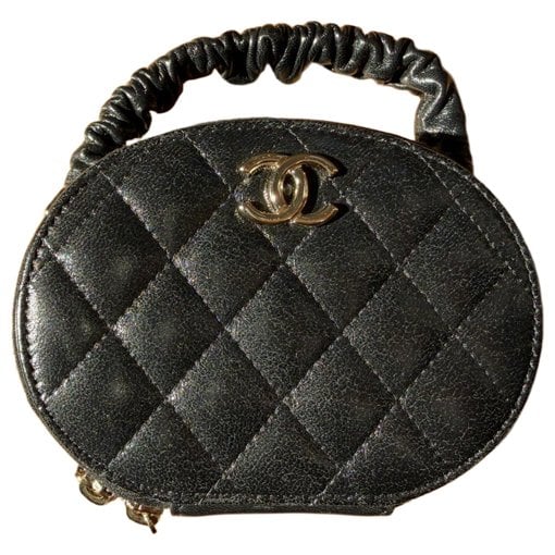 Trendy CC Vanity leather handbag