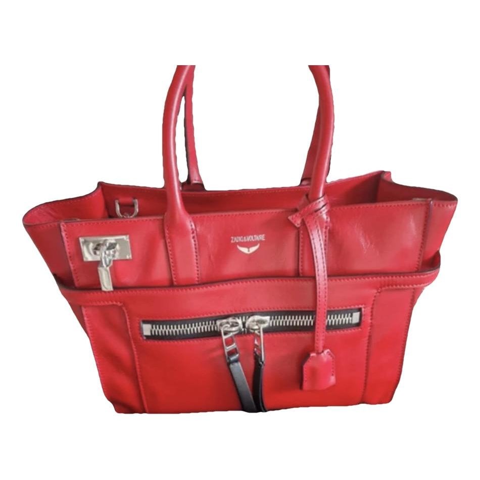 Candide leather handbag