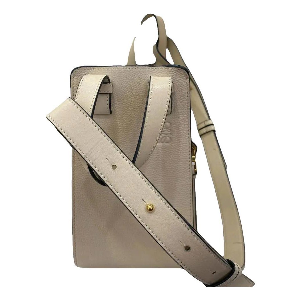 Hammock leather handbag