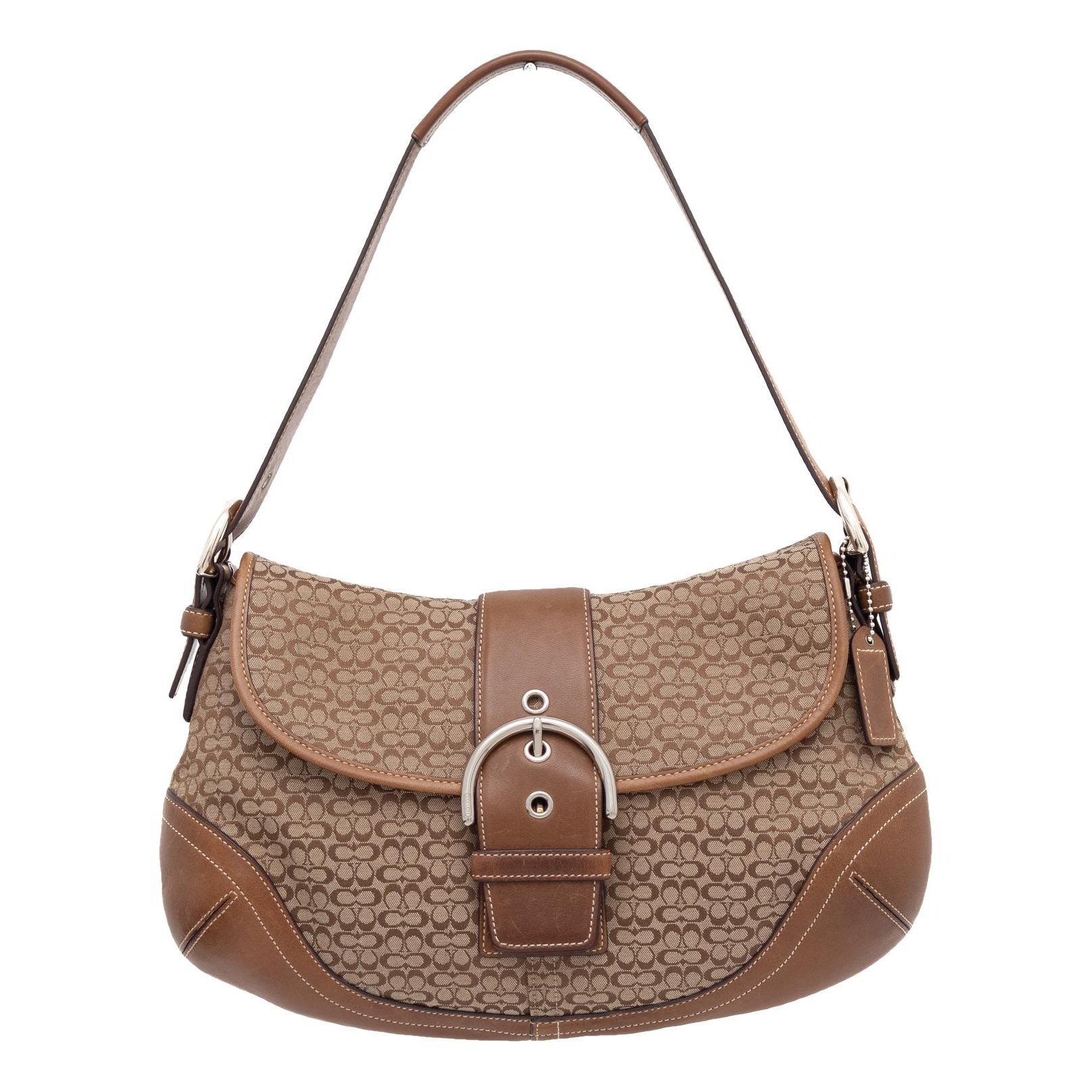 Signature Sufflette leather handbag