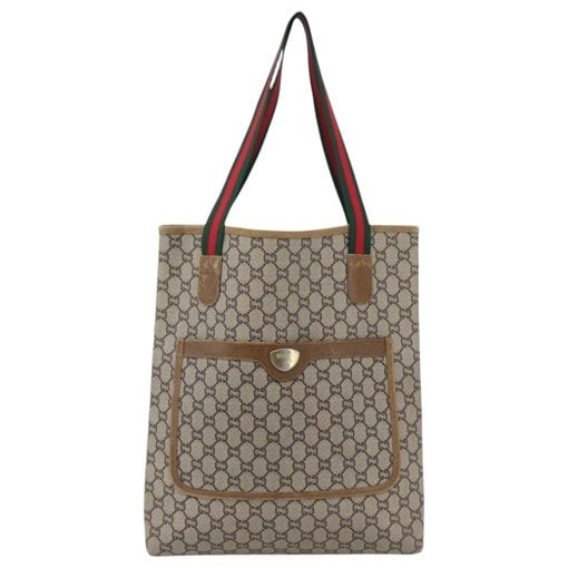 Leather tote