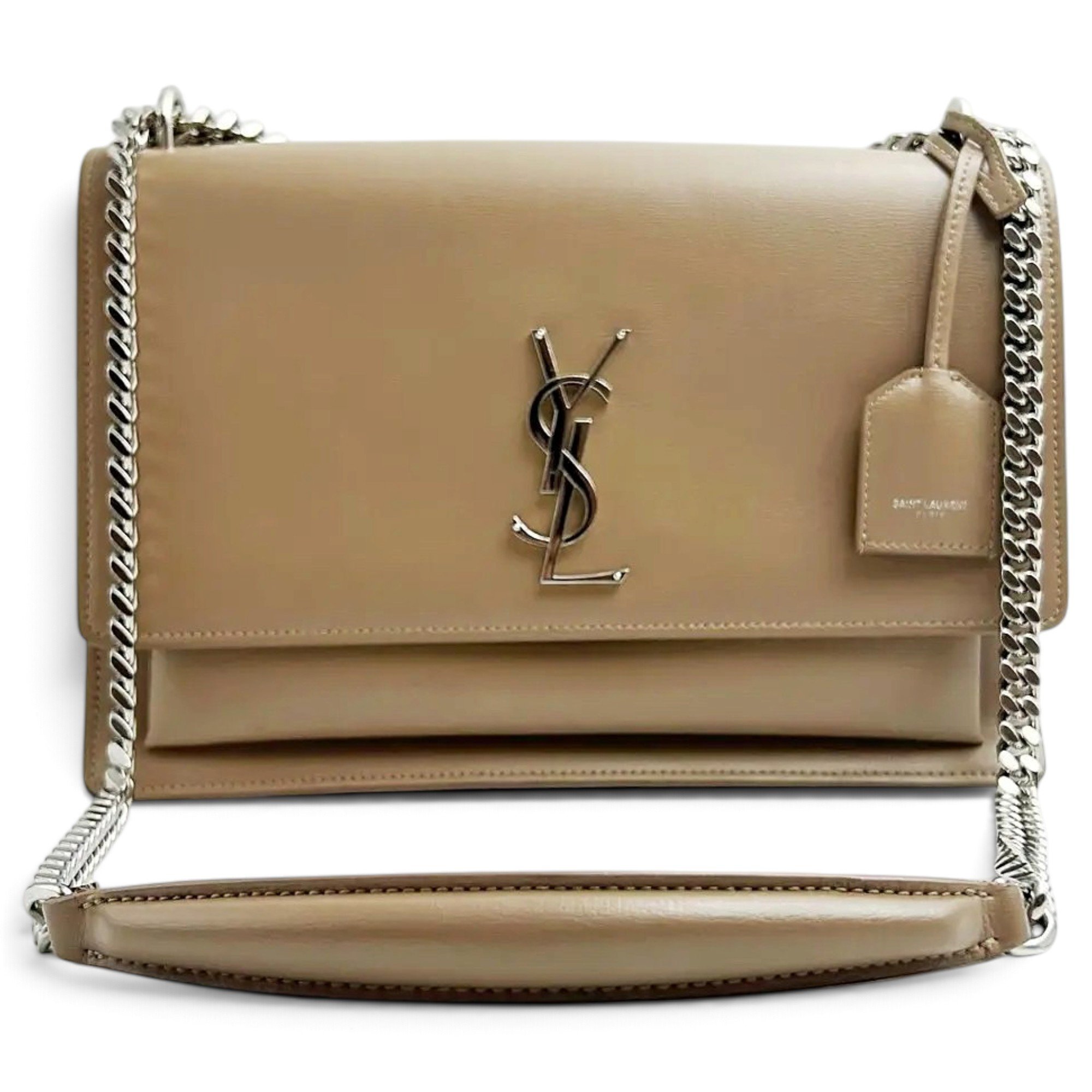 Sunset leather handbag