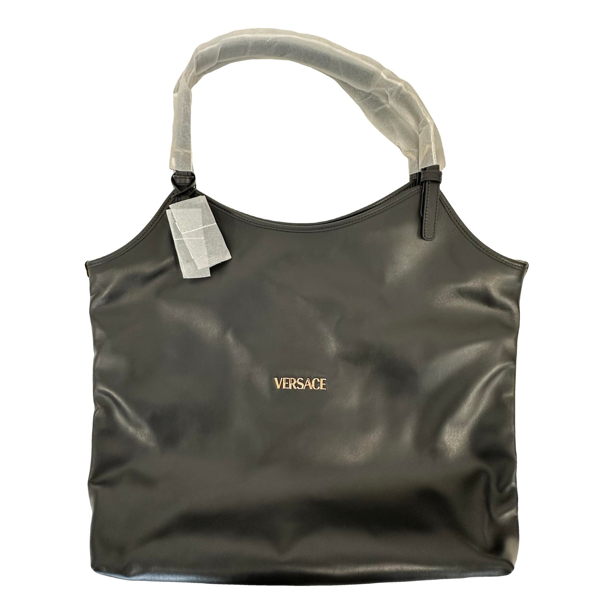 Leather tote
