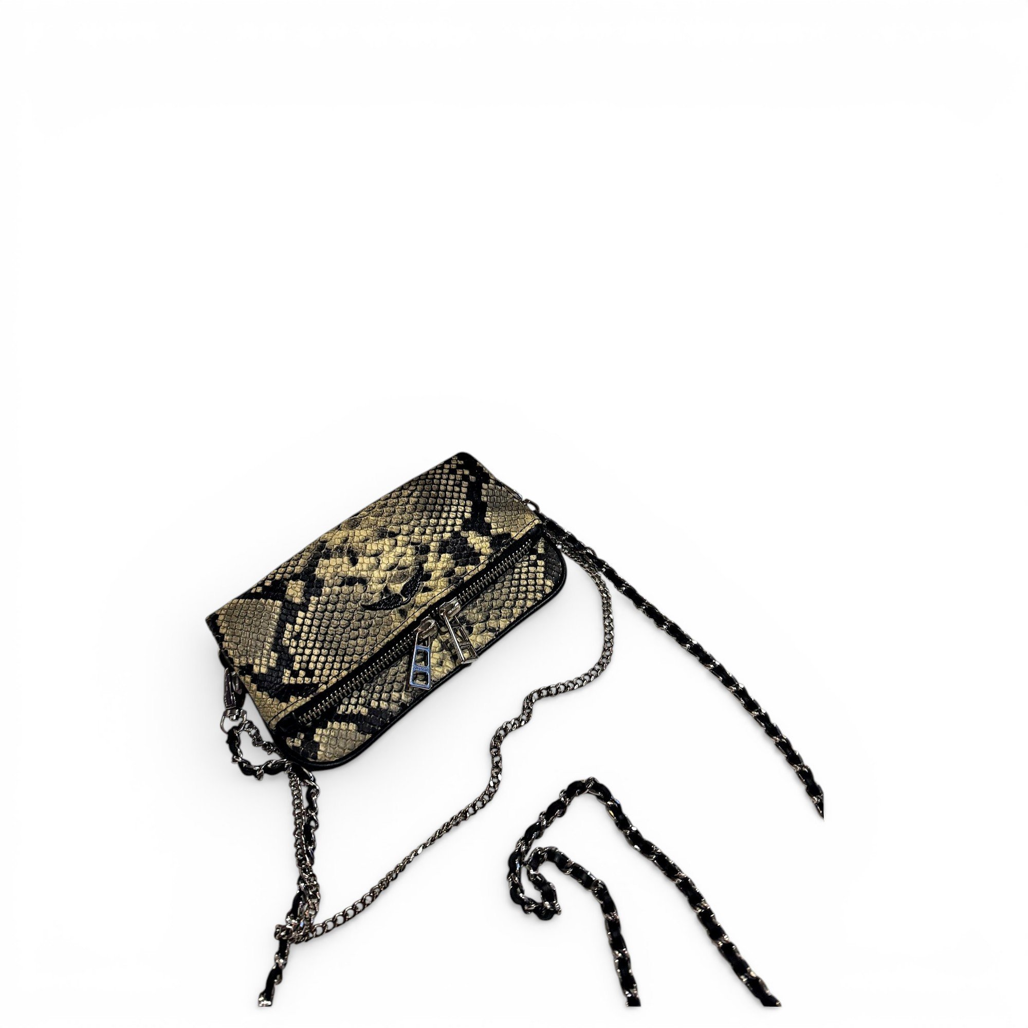 Rock leather crossbody bag