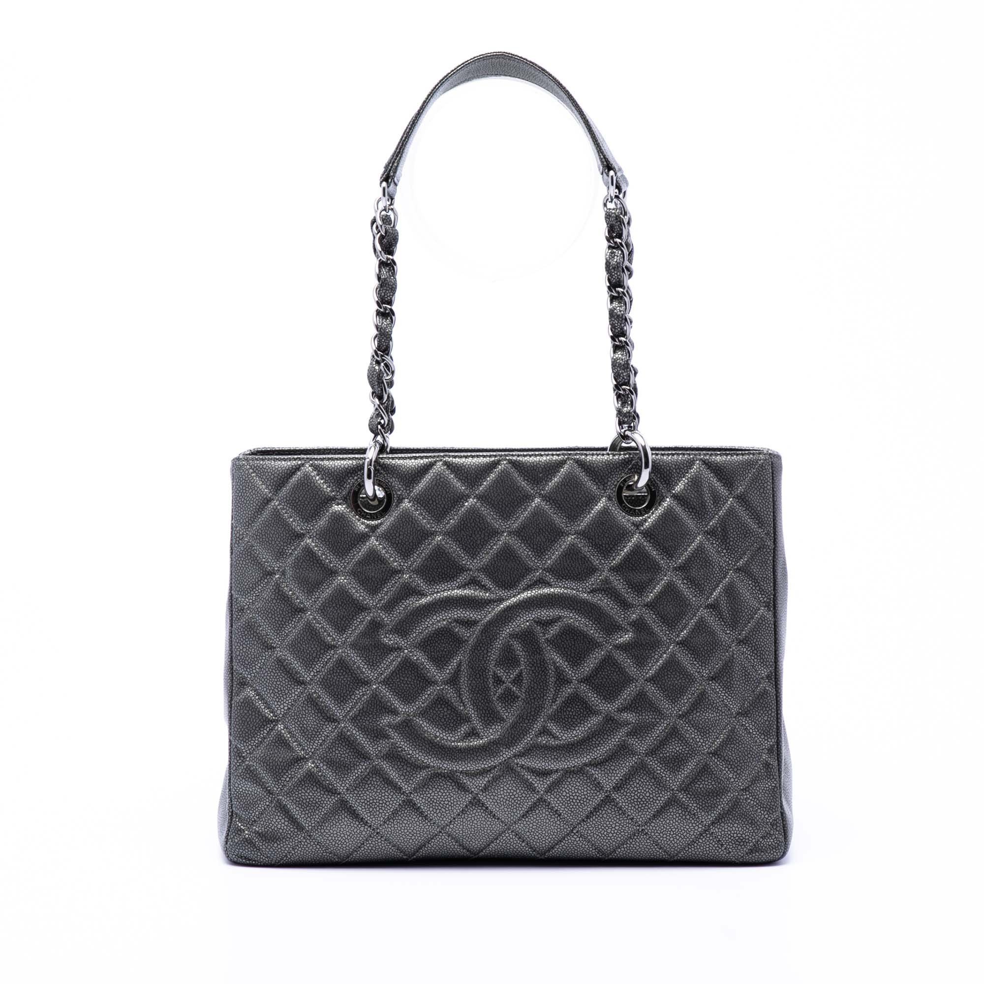 Grand shopping leather tote