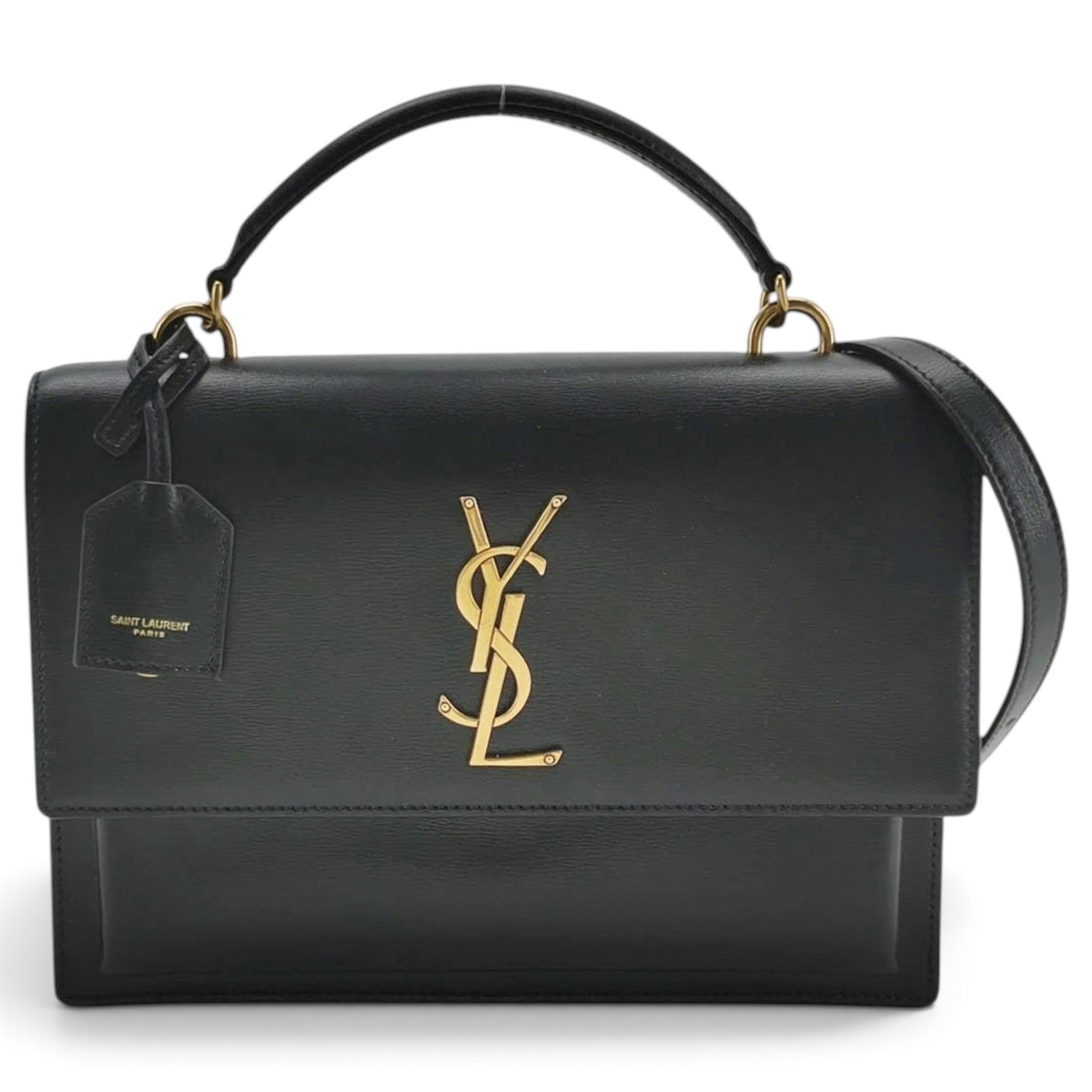 Sunset leather handbag