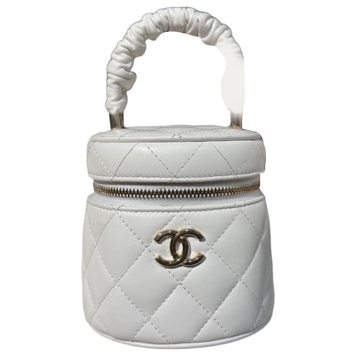 Trendy CC Vanity leather handbag