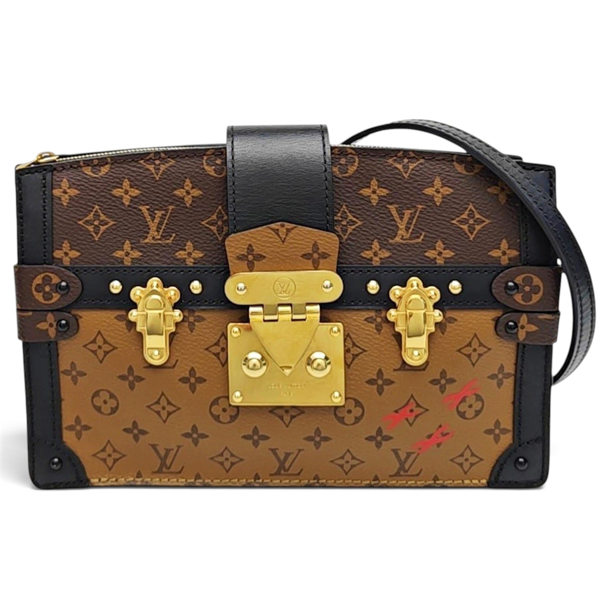City Trunk leather handbag