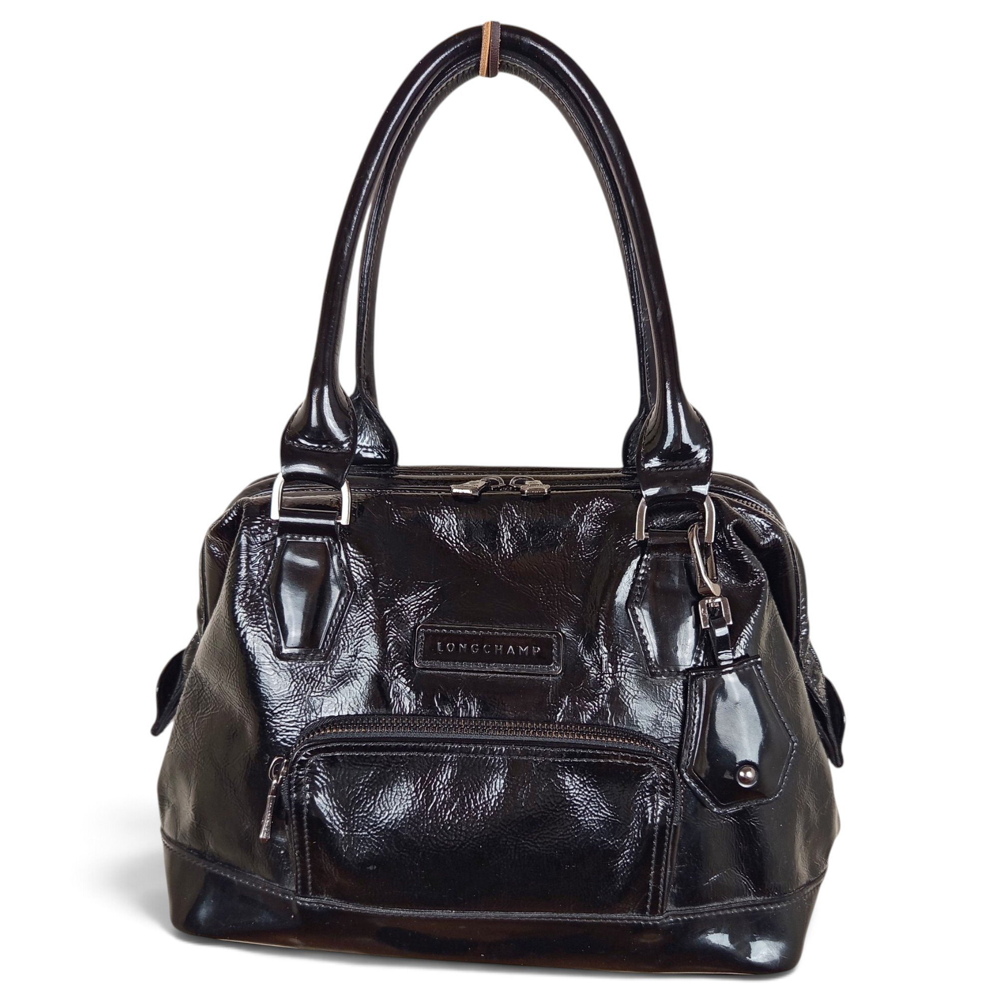 Légende patent leather handbag