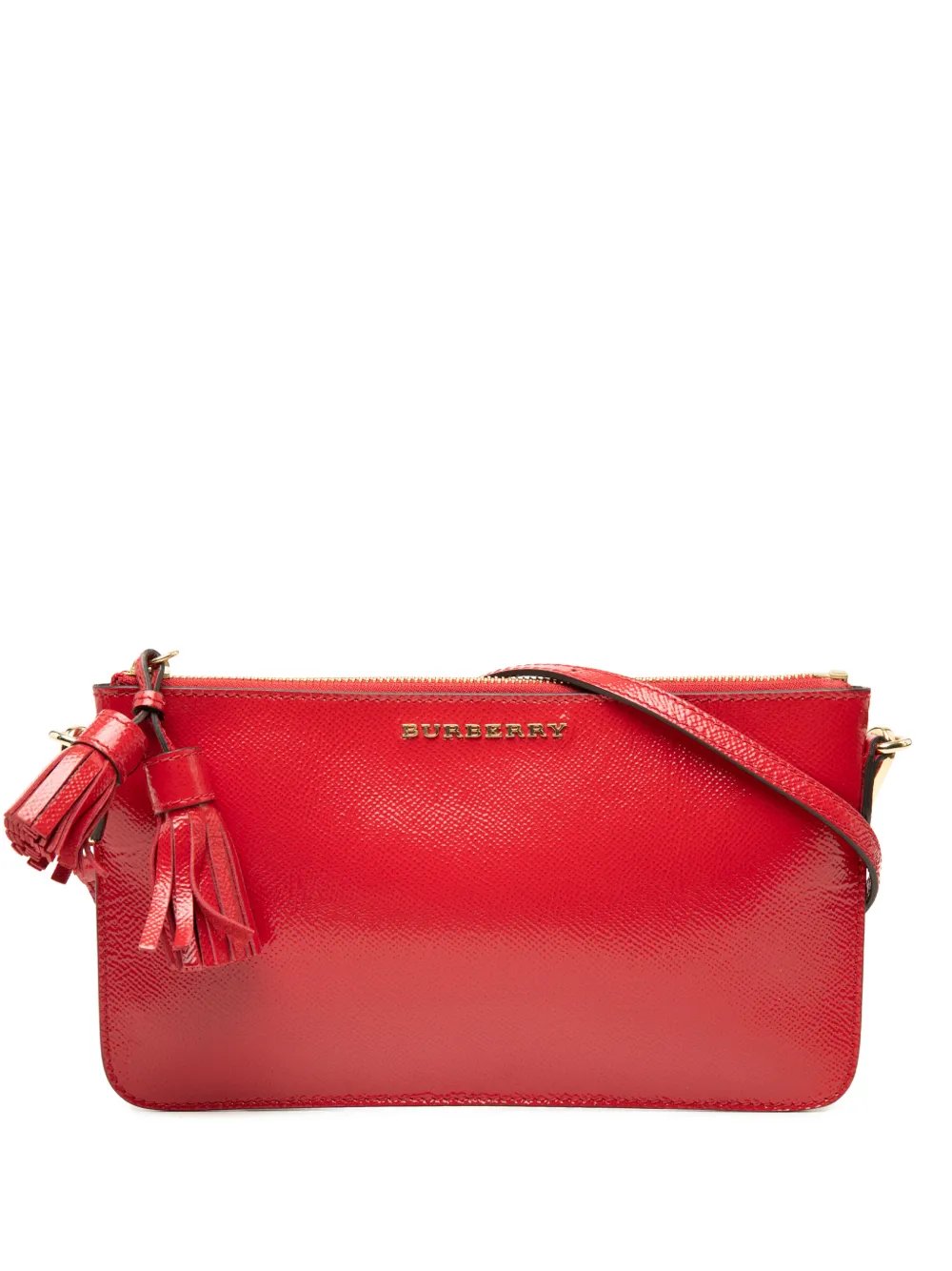 2000-2017 Patent Tassel crossbody bag