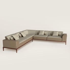 Sofa Sellier 5-seater corner