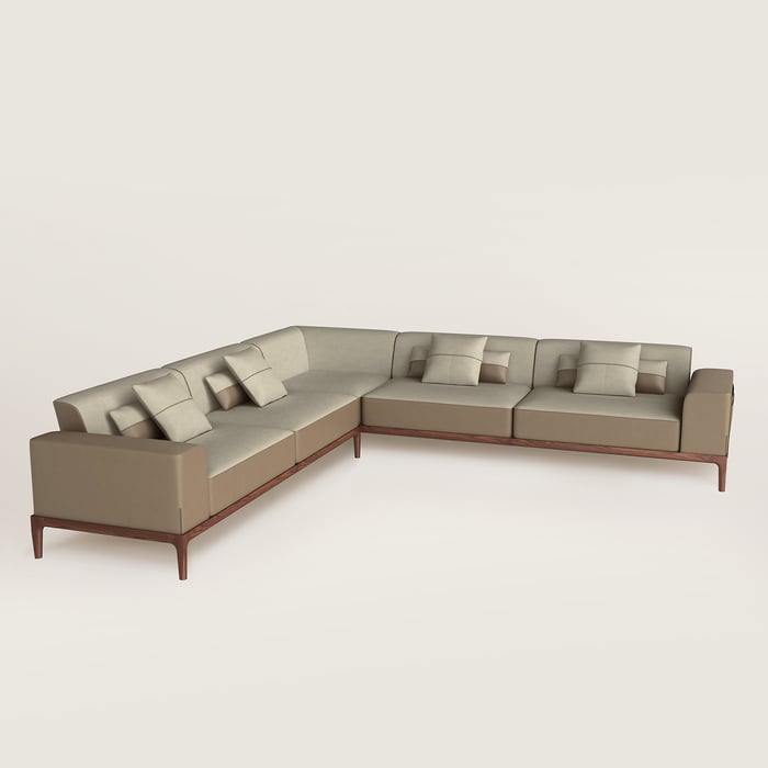Sofa Sellier 5-seater Corner