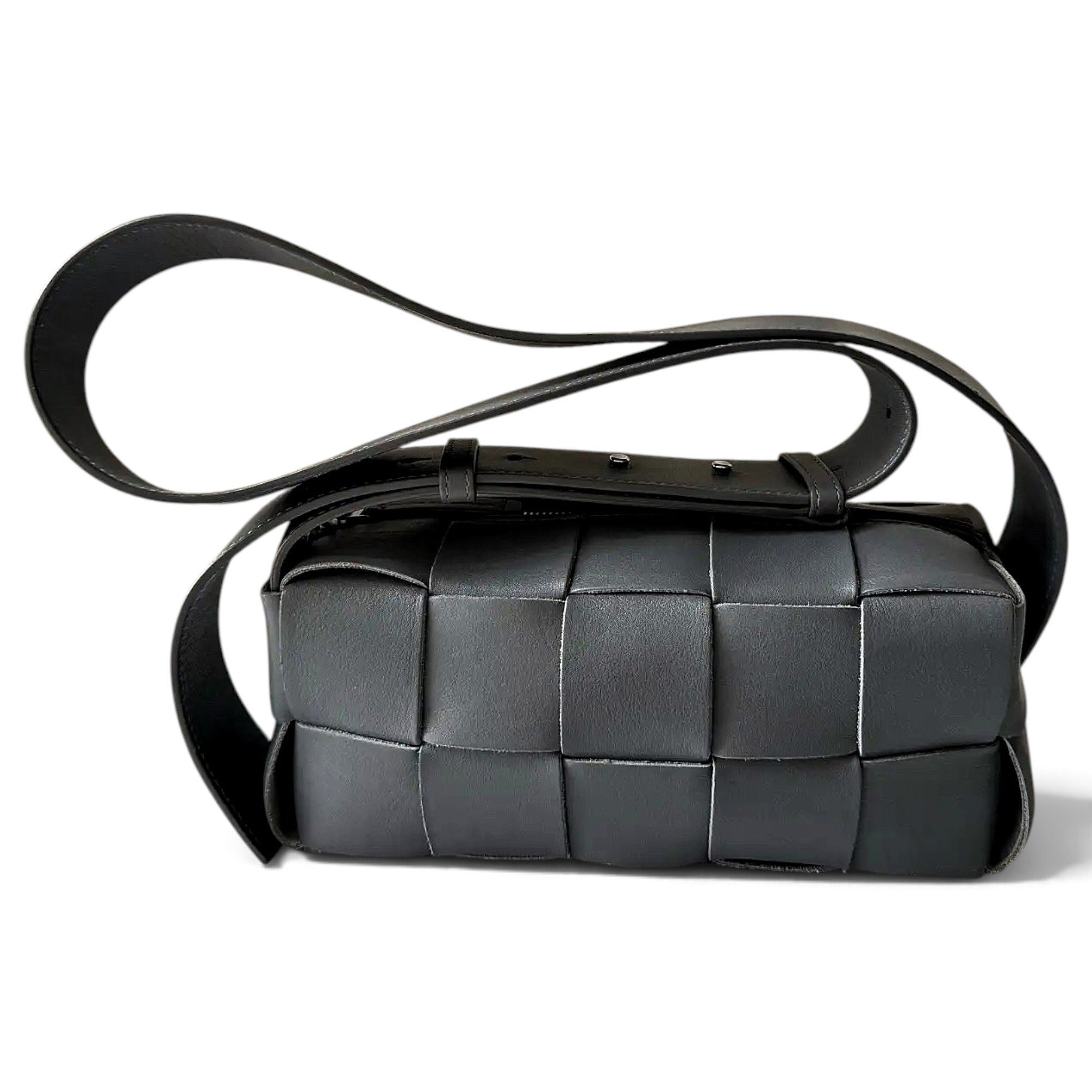 Brick Cassette leather handbag