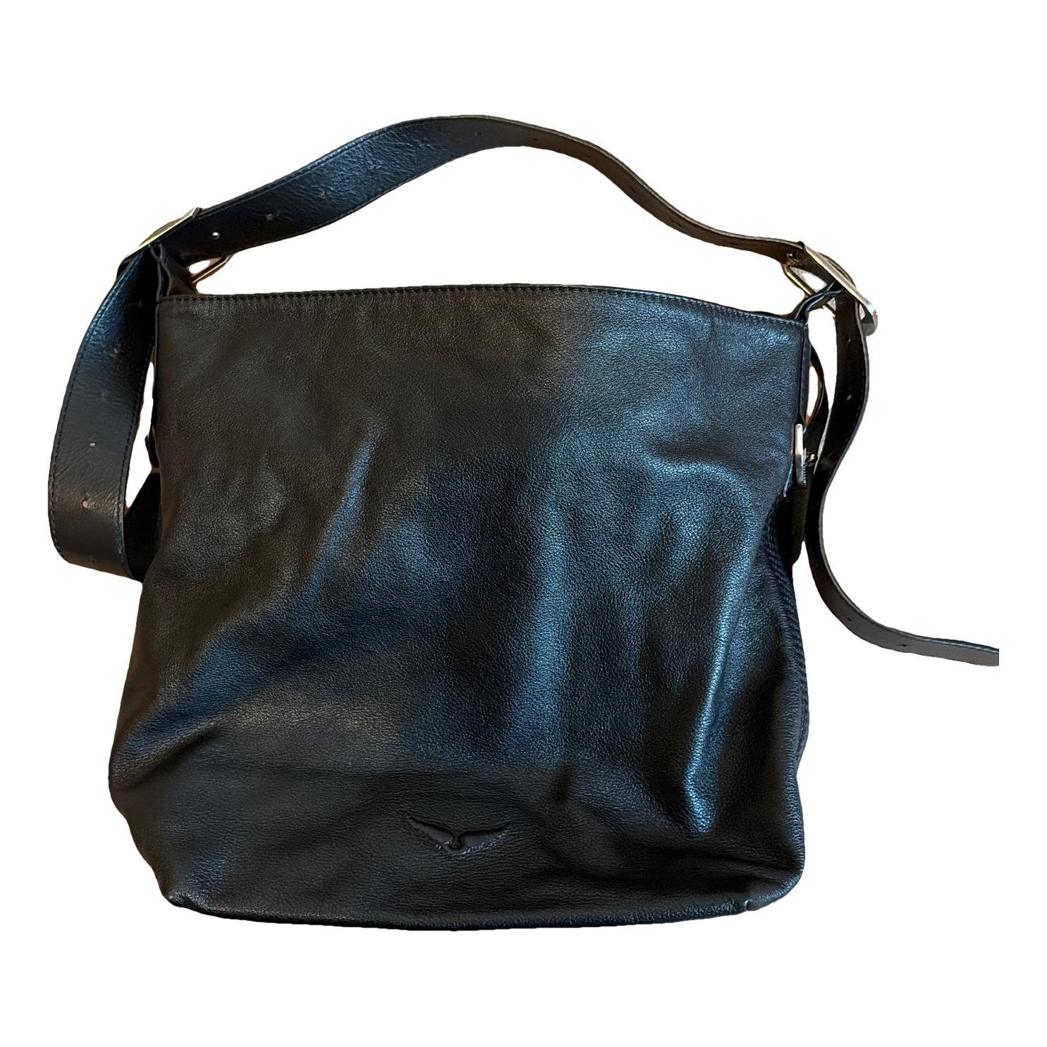 Leather handbag