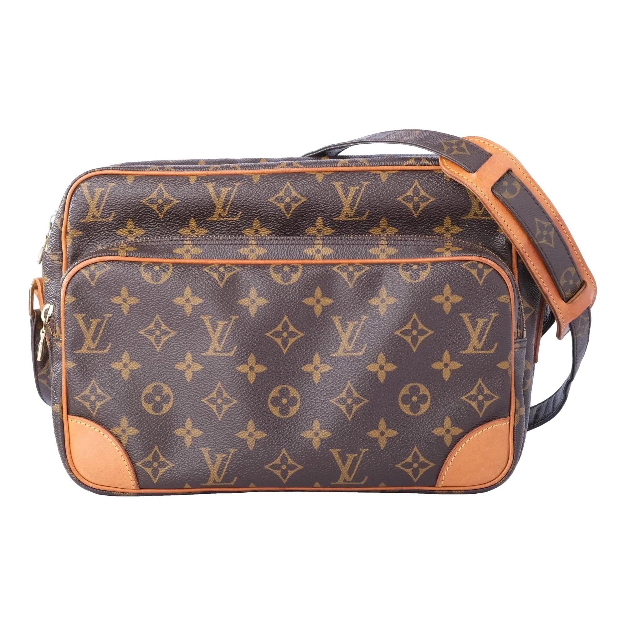 Nile leather crossbody bag