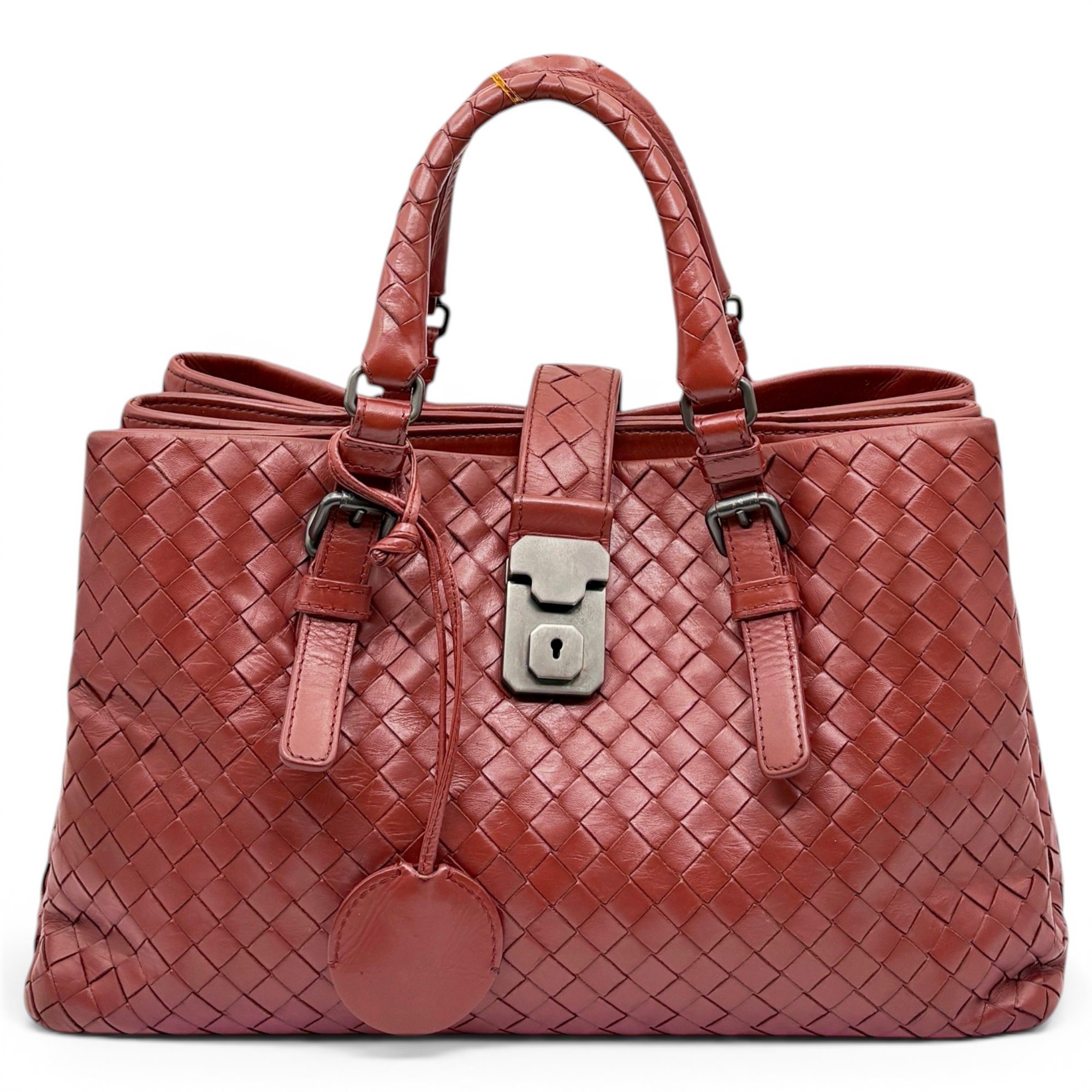 Roma leather tote