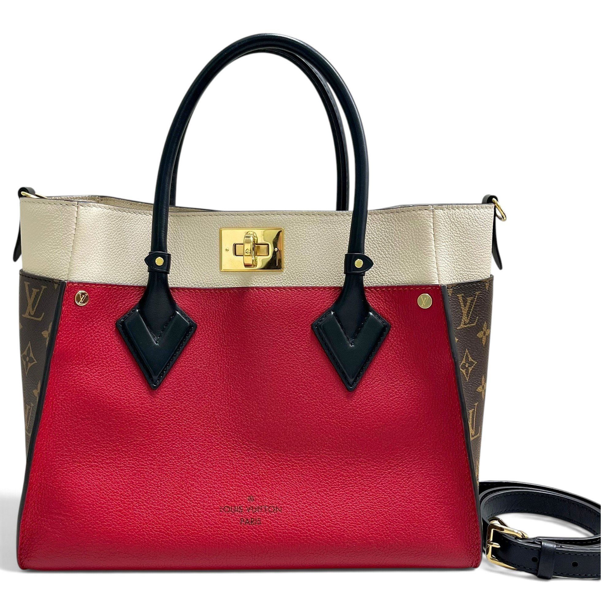 On My Side leather handbag