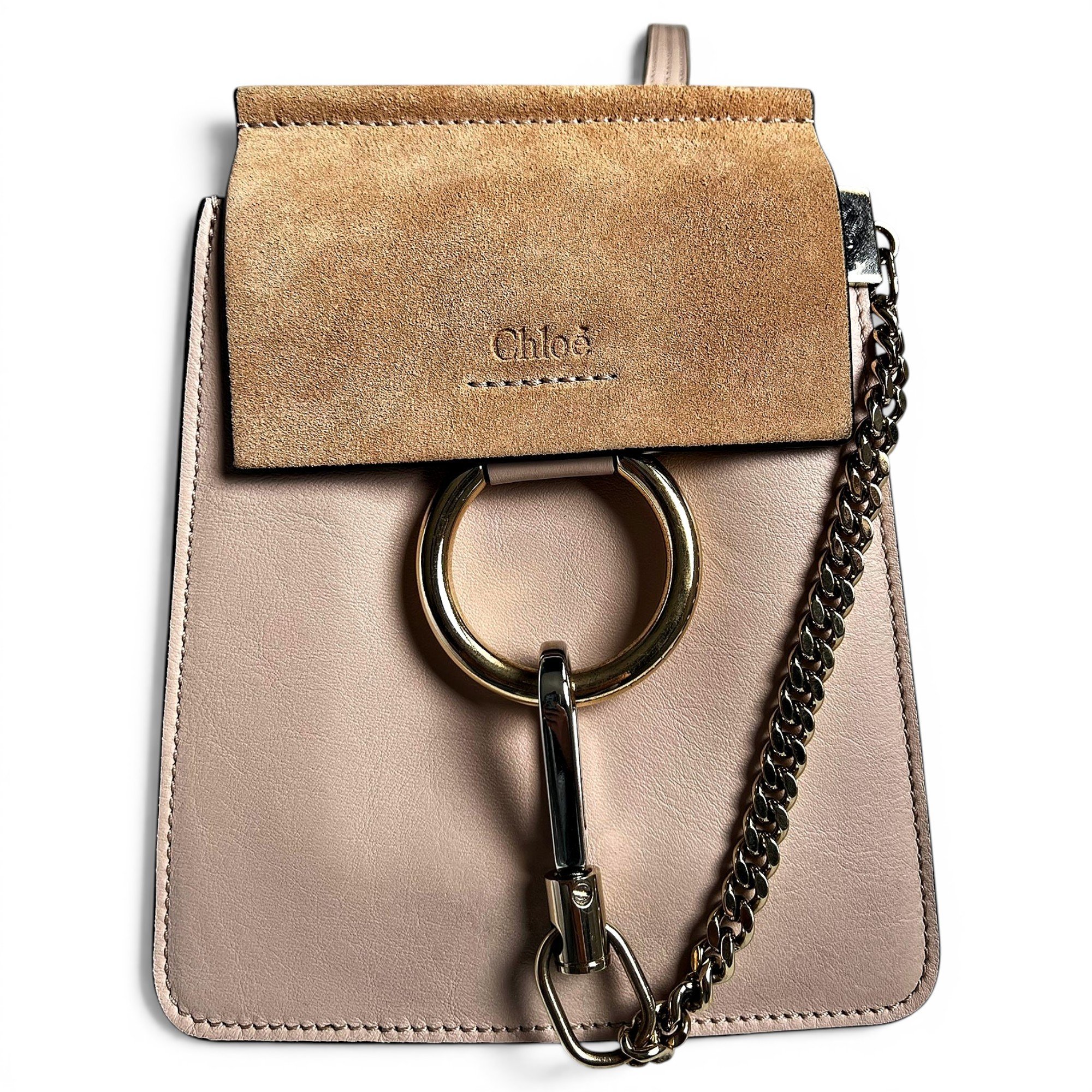 Faye leather handbag