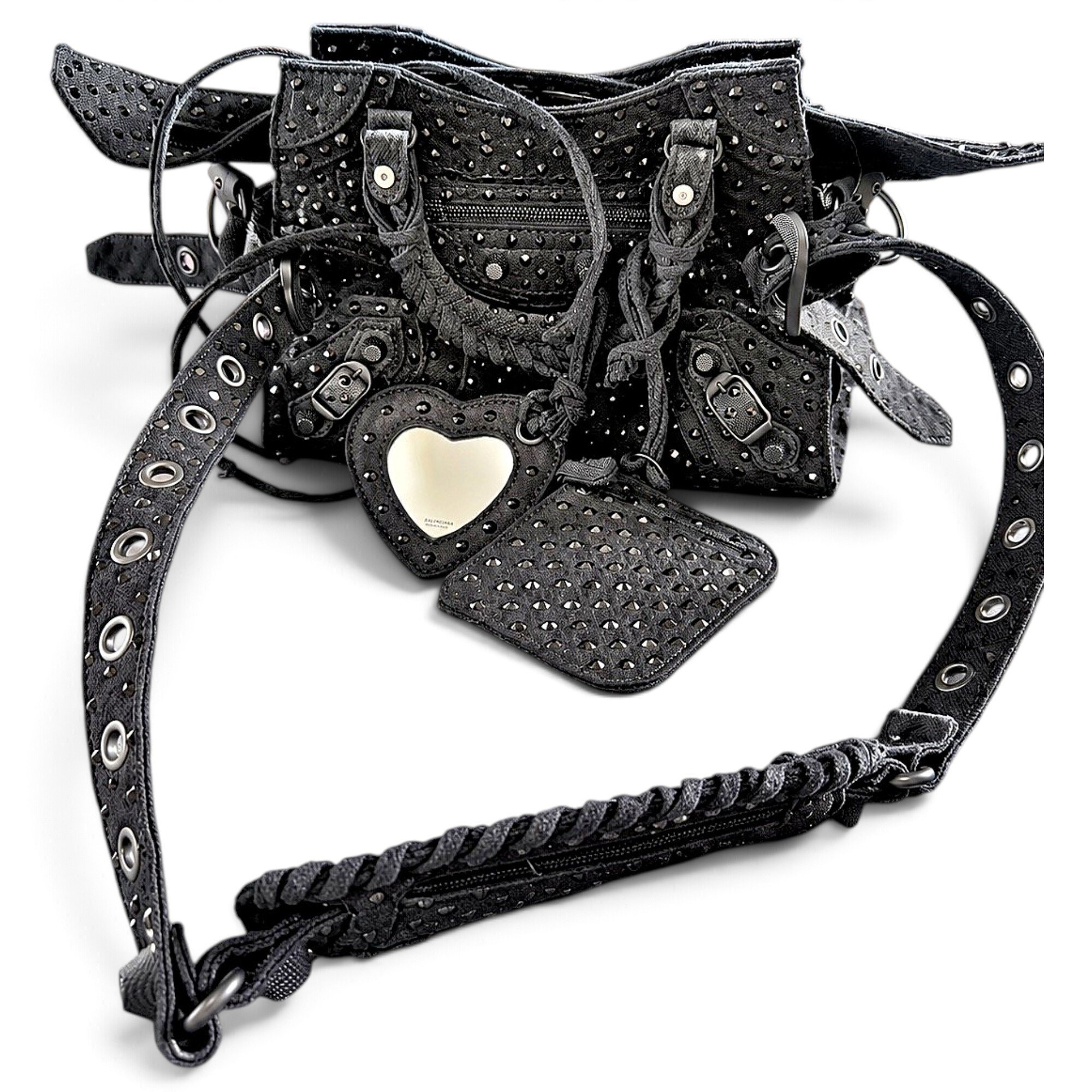 Le Cagole leather handbag