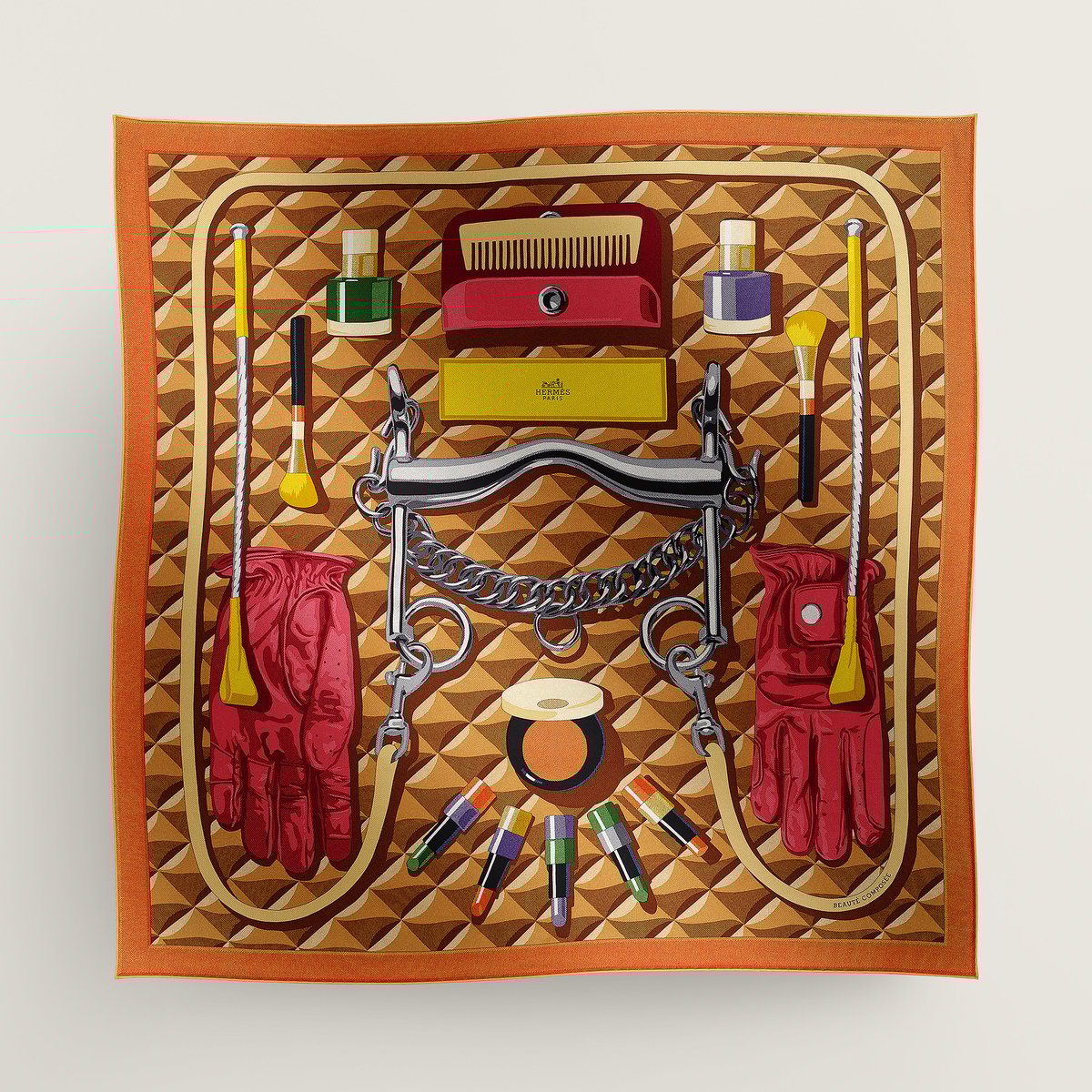 Lenço 90 Beauté Composée