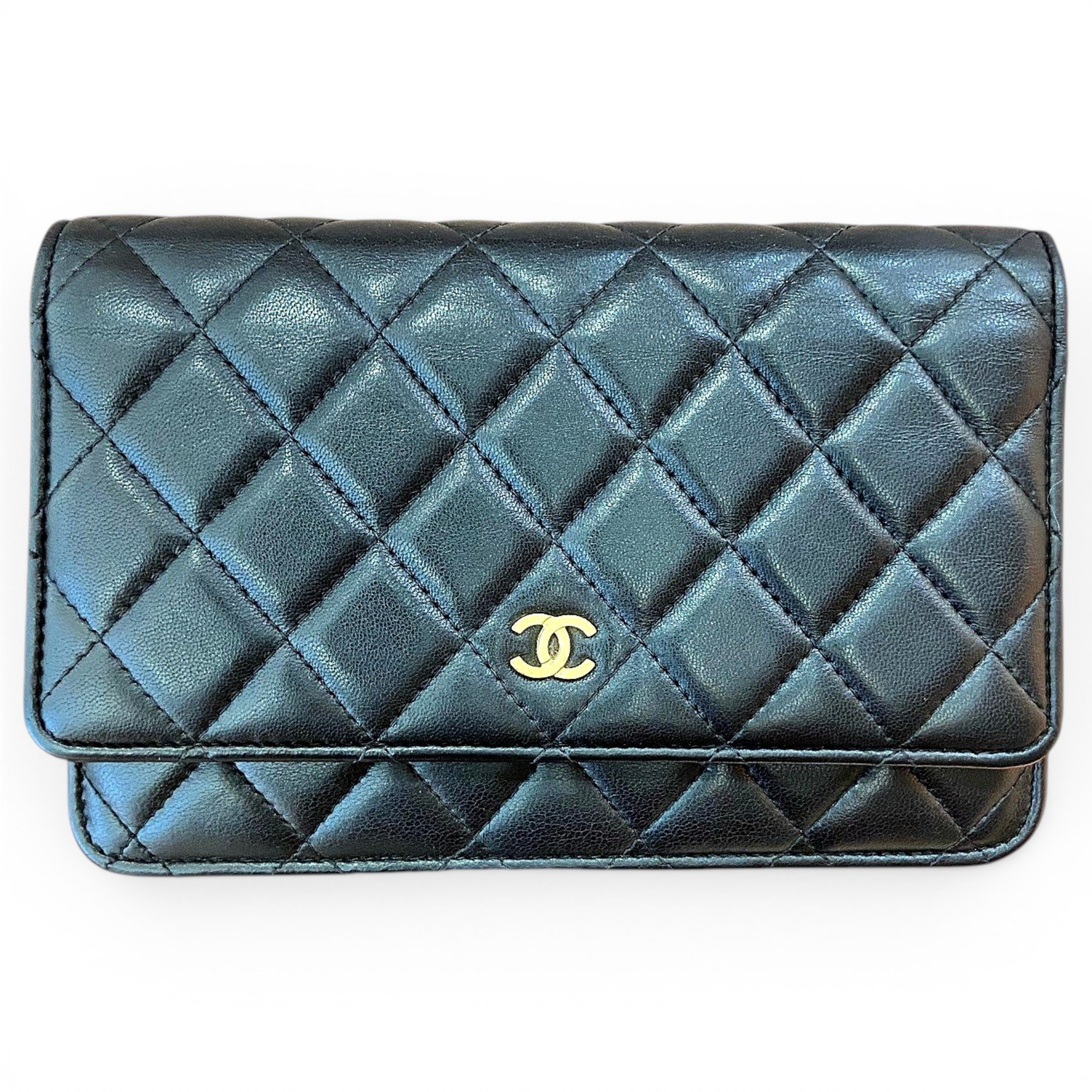 Wallet On Chain Timeless/Classique leather crossbody bag