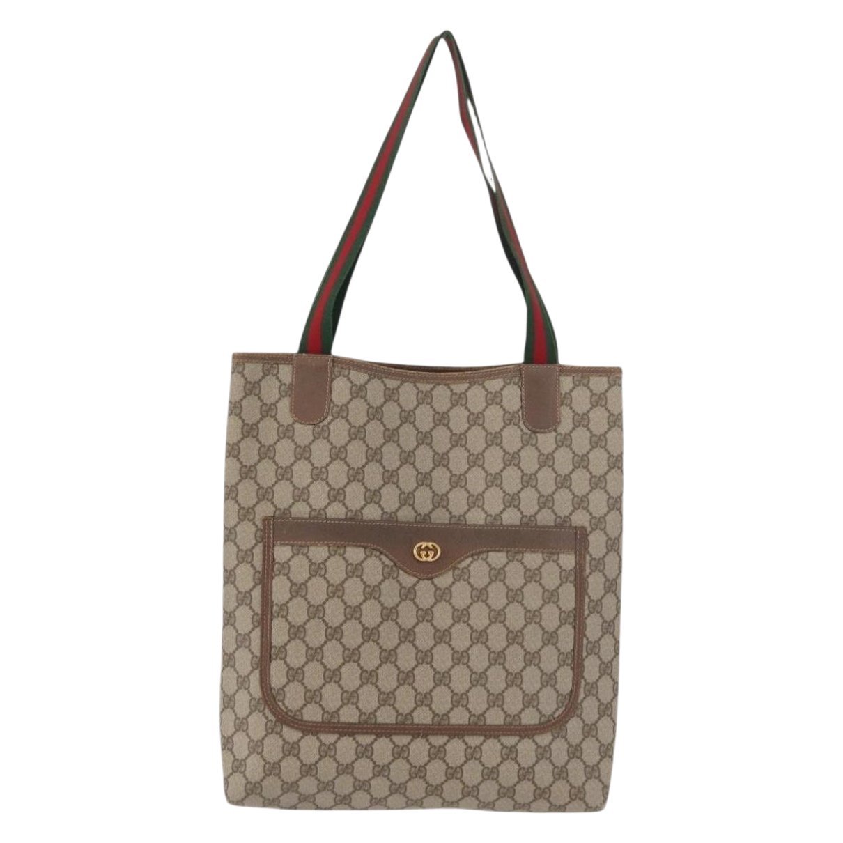 Leather tote