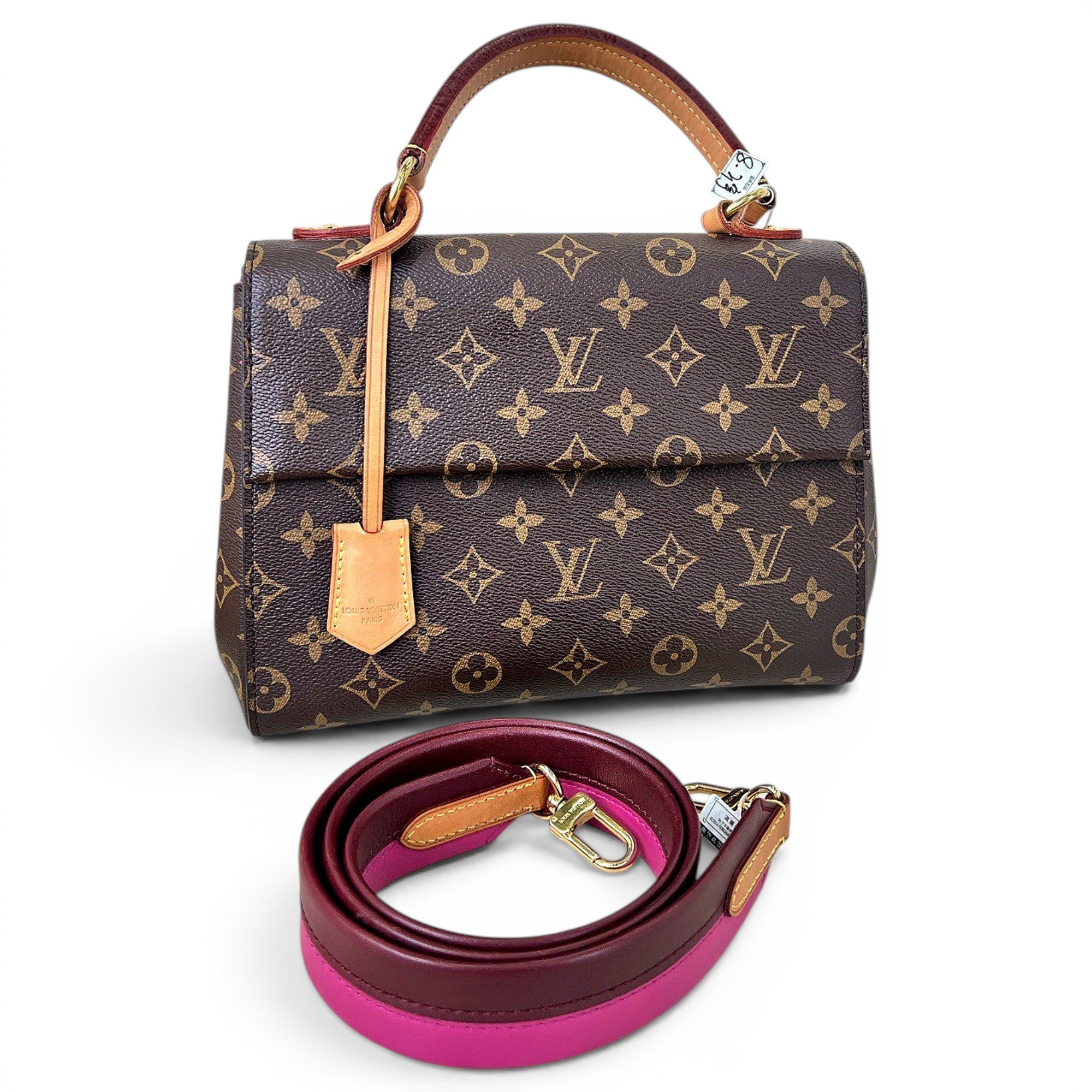 Cluny leather handbag