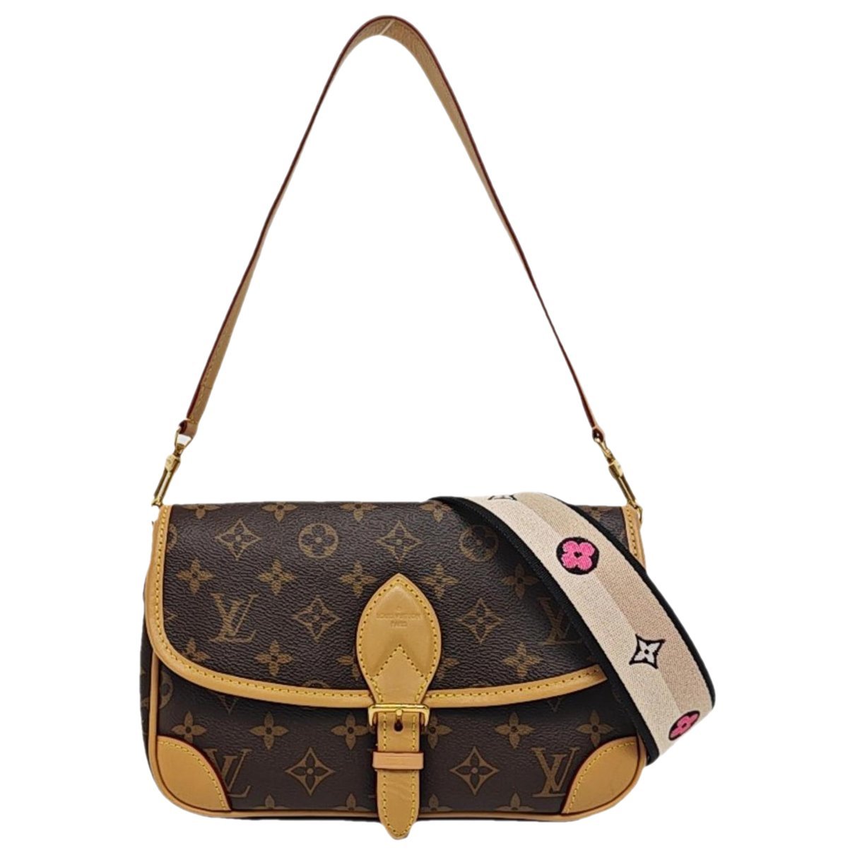 Louis Vuitton Diane leather crossbody bag
