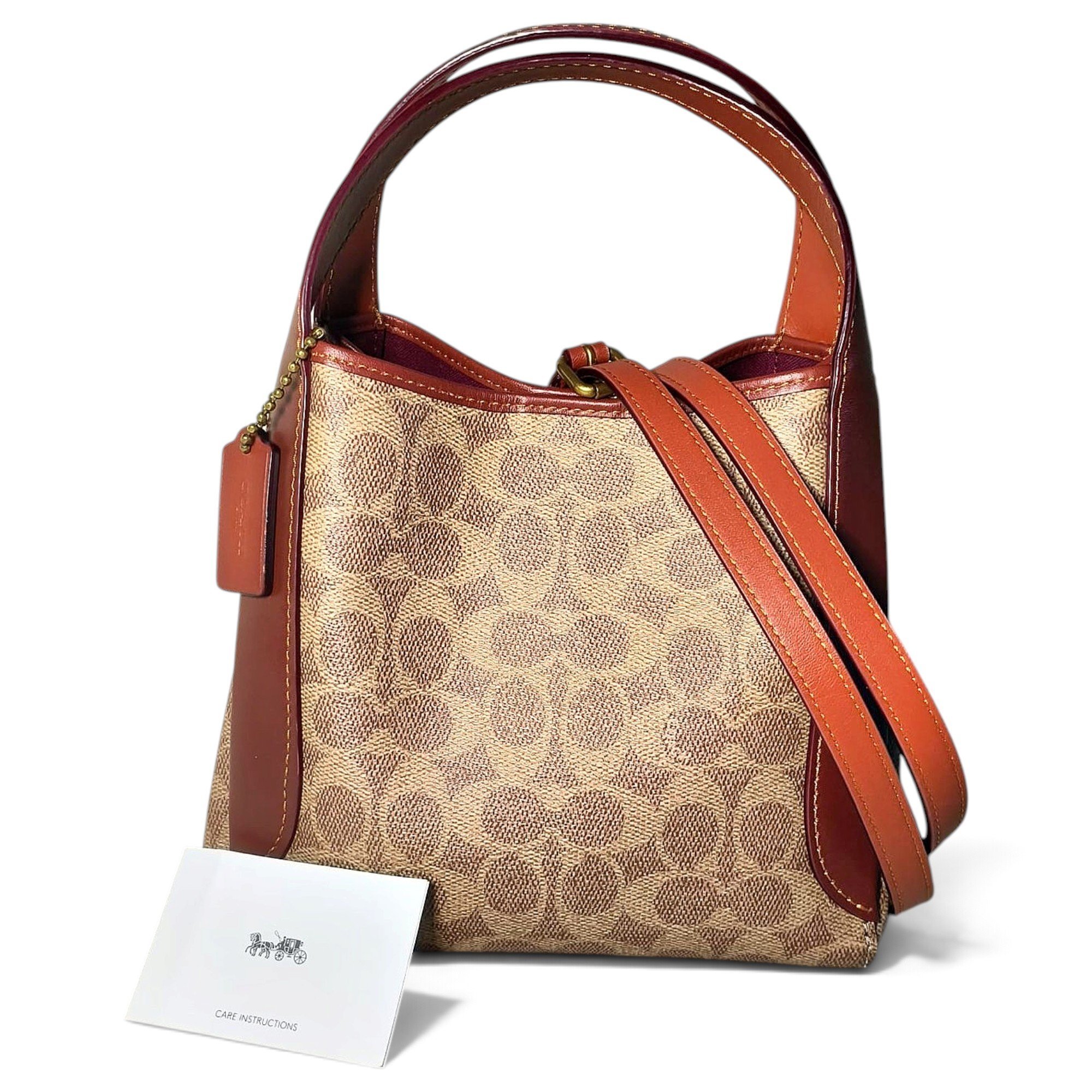Leather handbag