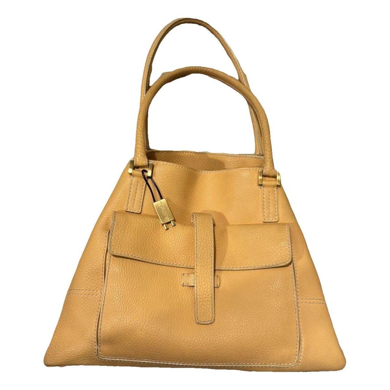 Leather tote