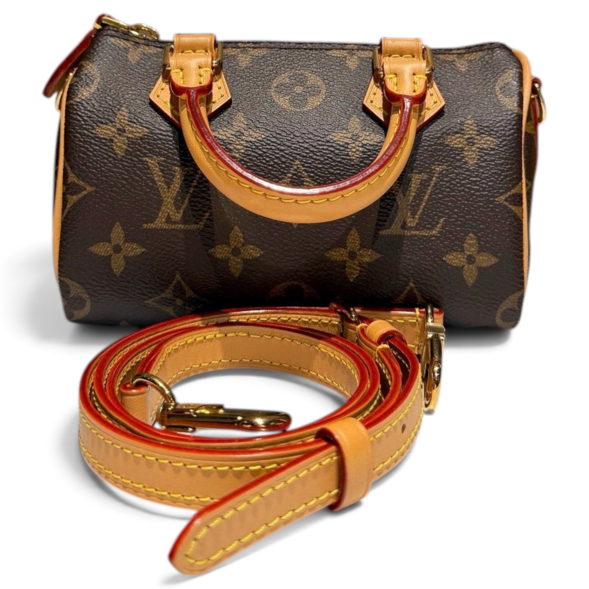 Nano Speedy / Mini HL leather mini bag