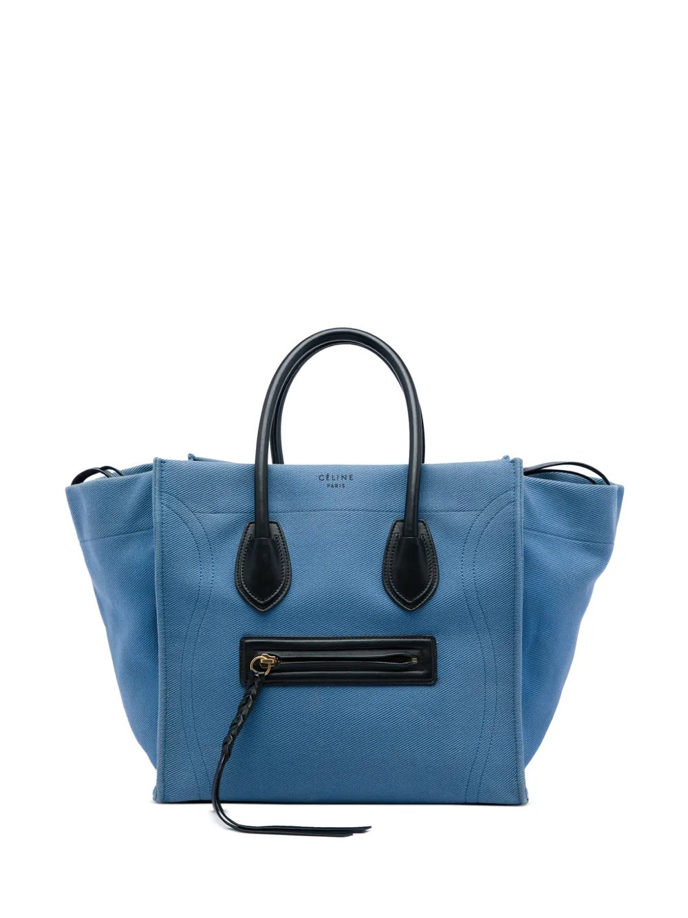2016 Medium Denim Phantom Luggage tote bag