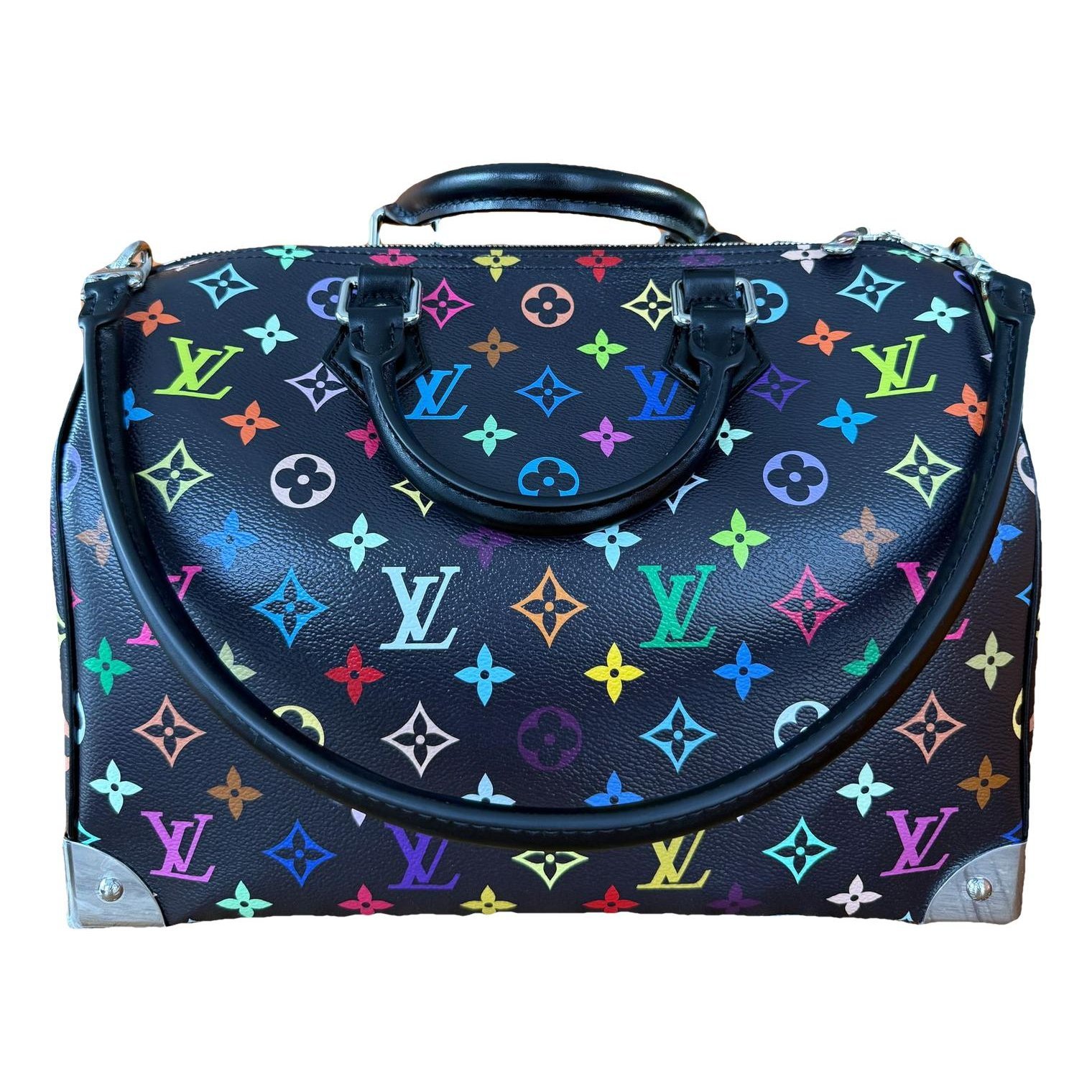 Speedy Bandoulière leather handbag