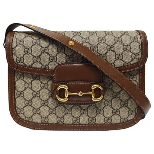 Handle Horsebit 1955 leather crossbody bag