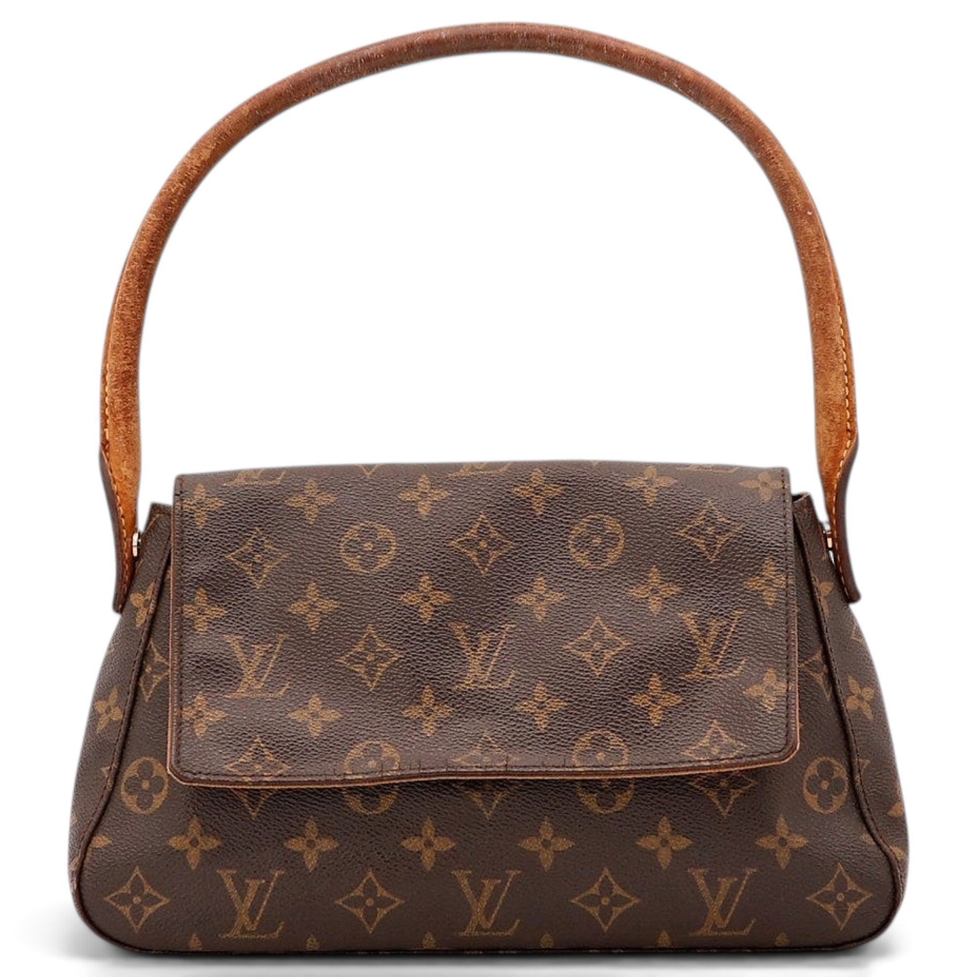 Looping cloth handbag
