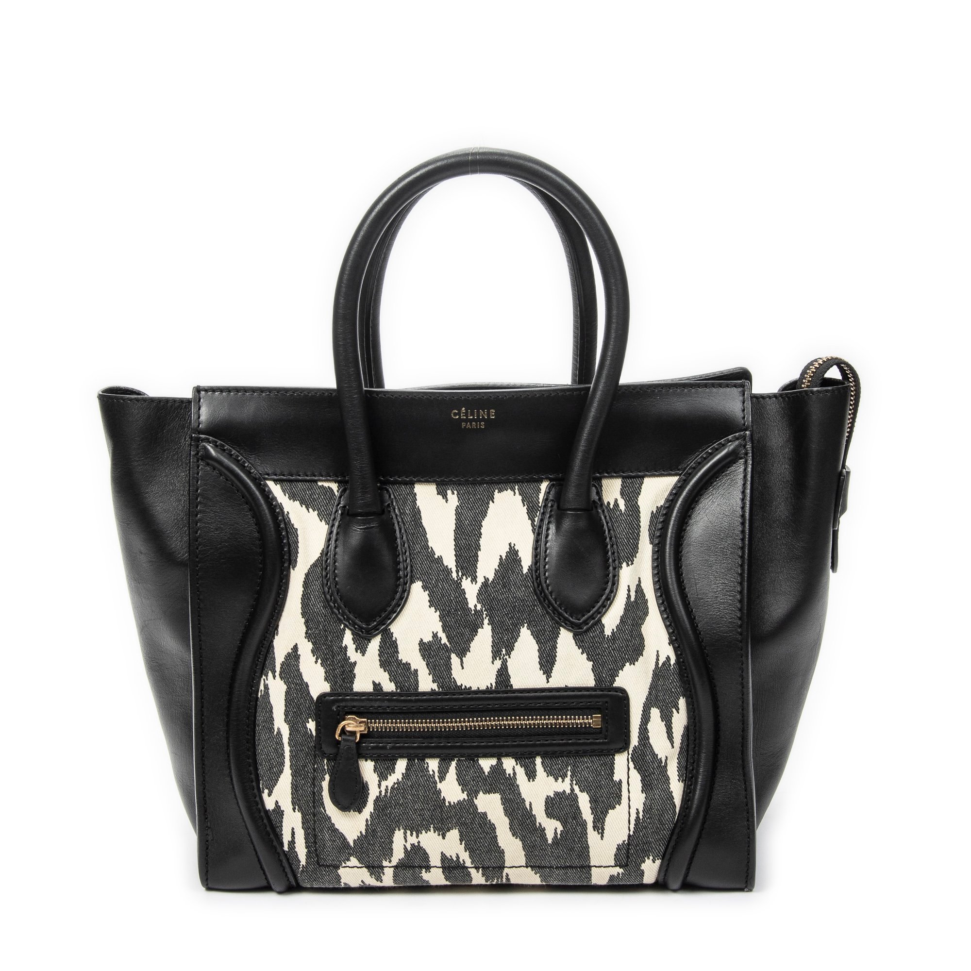 Luggage leather handbag