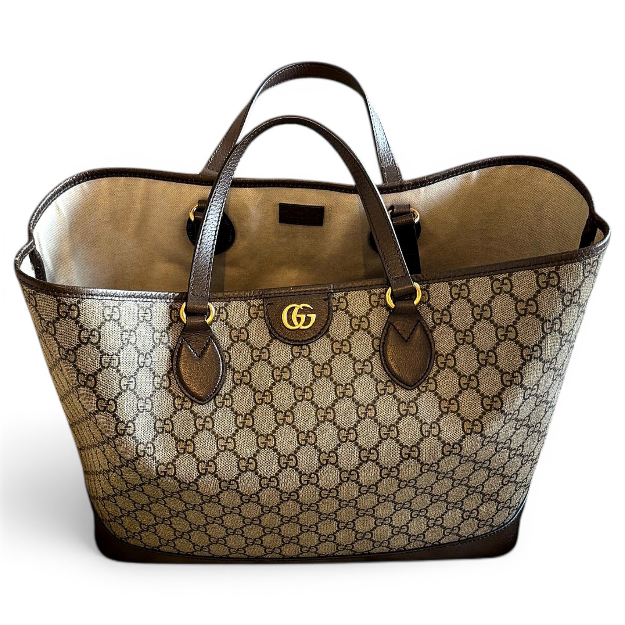 Ophidia leather tote