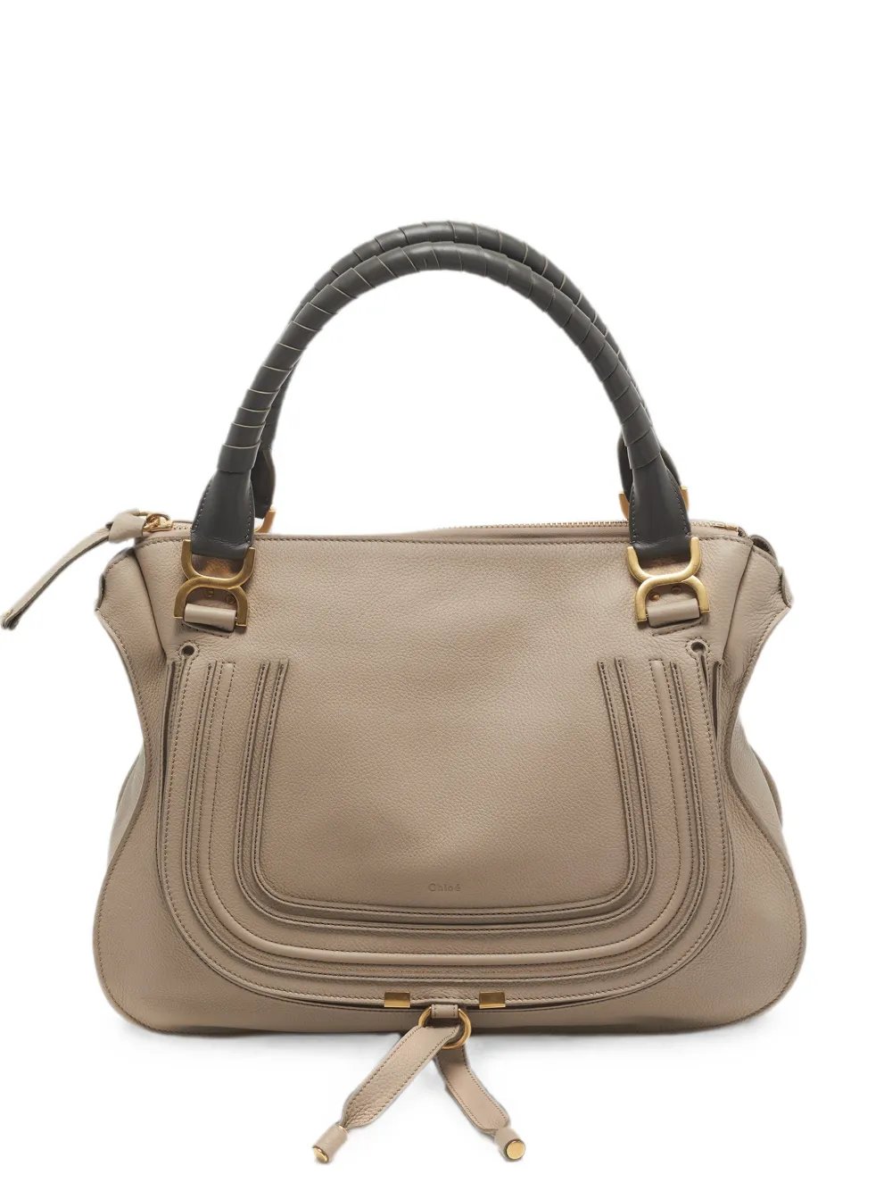 large Marcie stitched tote bag