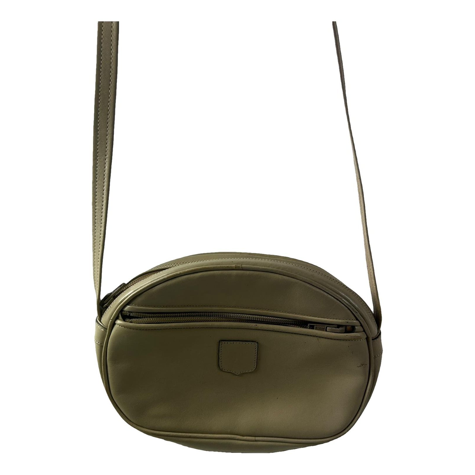 Leather crossbody bag
