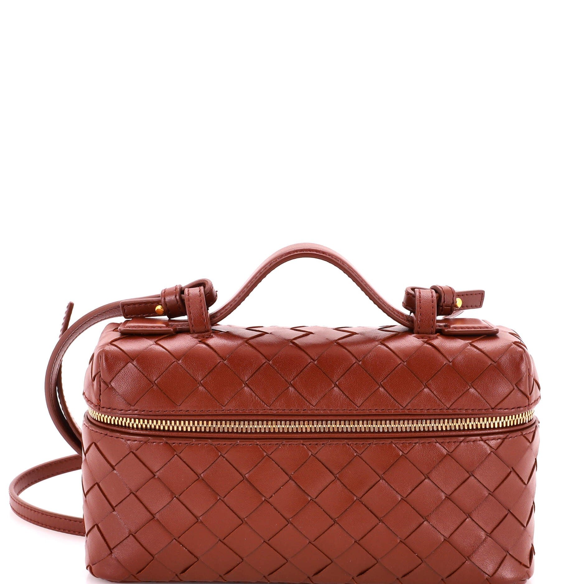 Bang Bang Vanity Case Intrecciato Leather