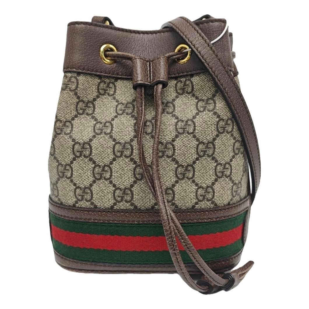 Ophidia Bucket leather crossbody bag