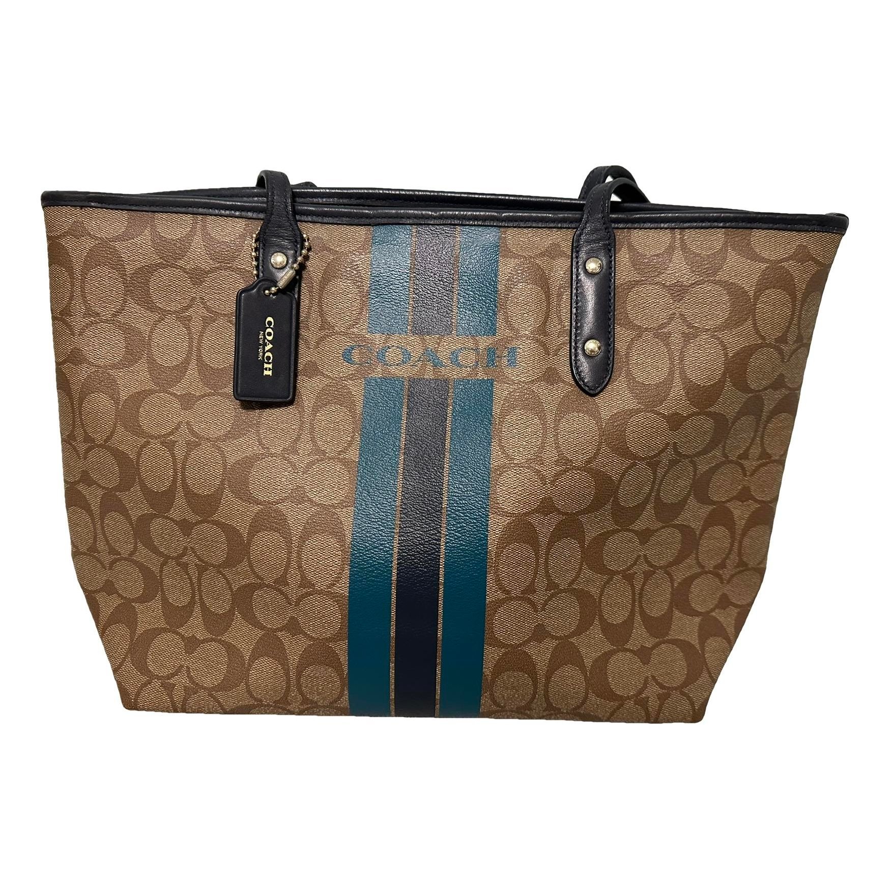 CITY ZIP TOTE leather tote