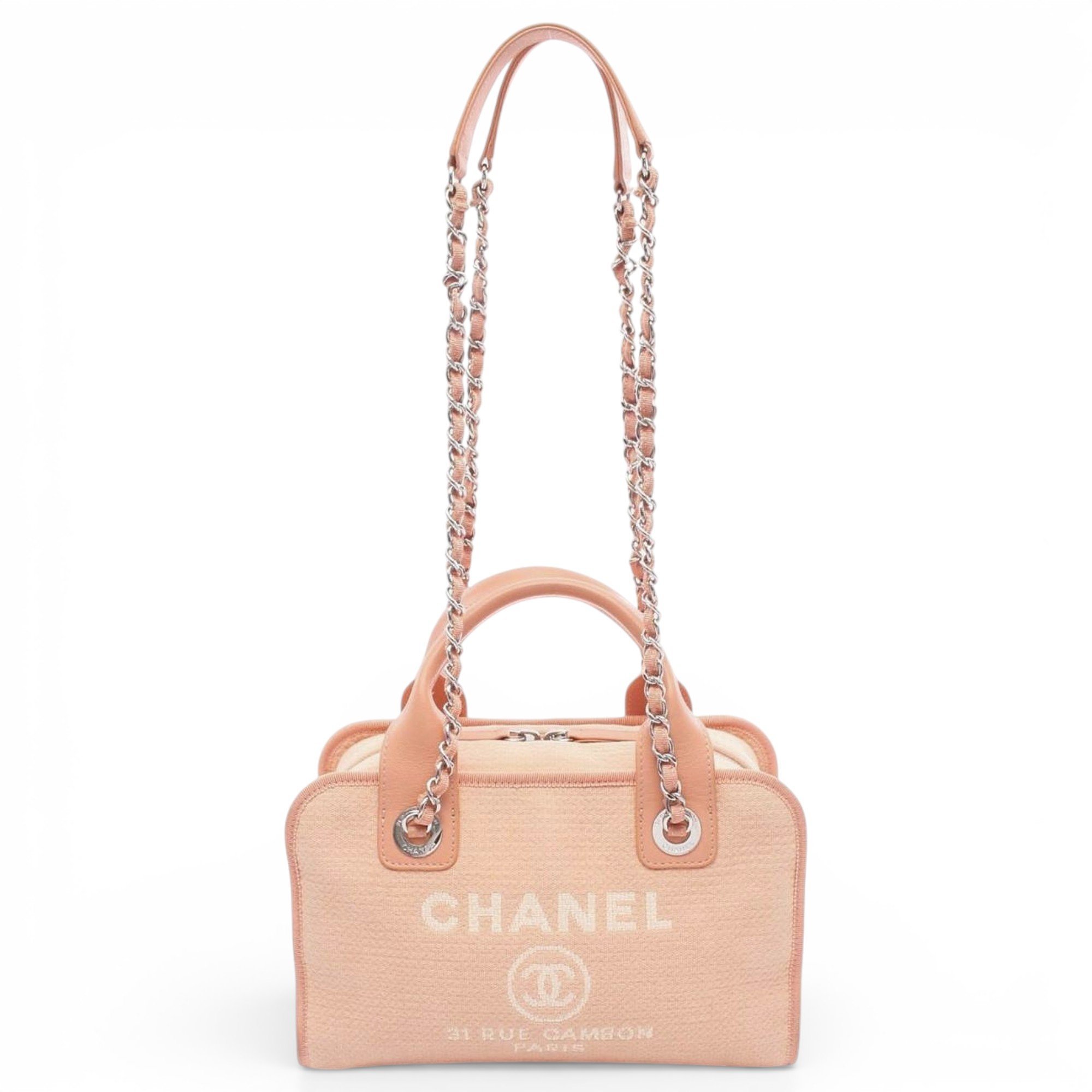 Deauville leather handbag